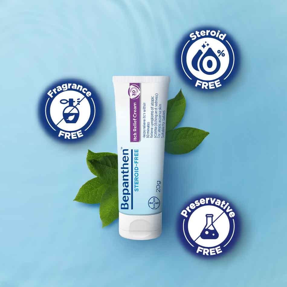 Bepanthen Itch Relief Cream Bepanthen Singapore